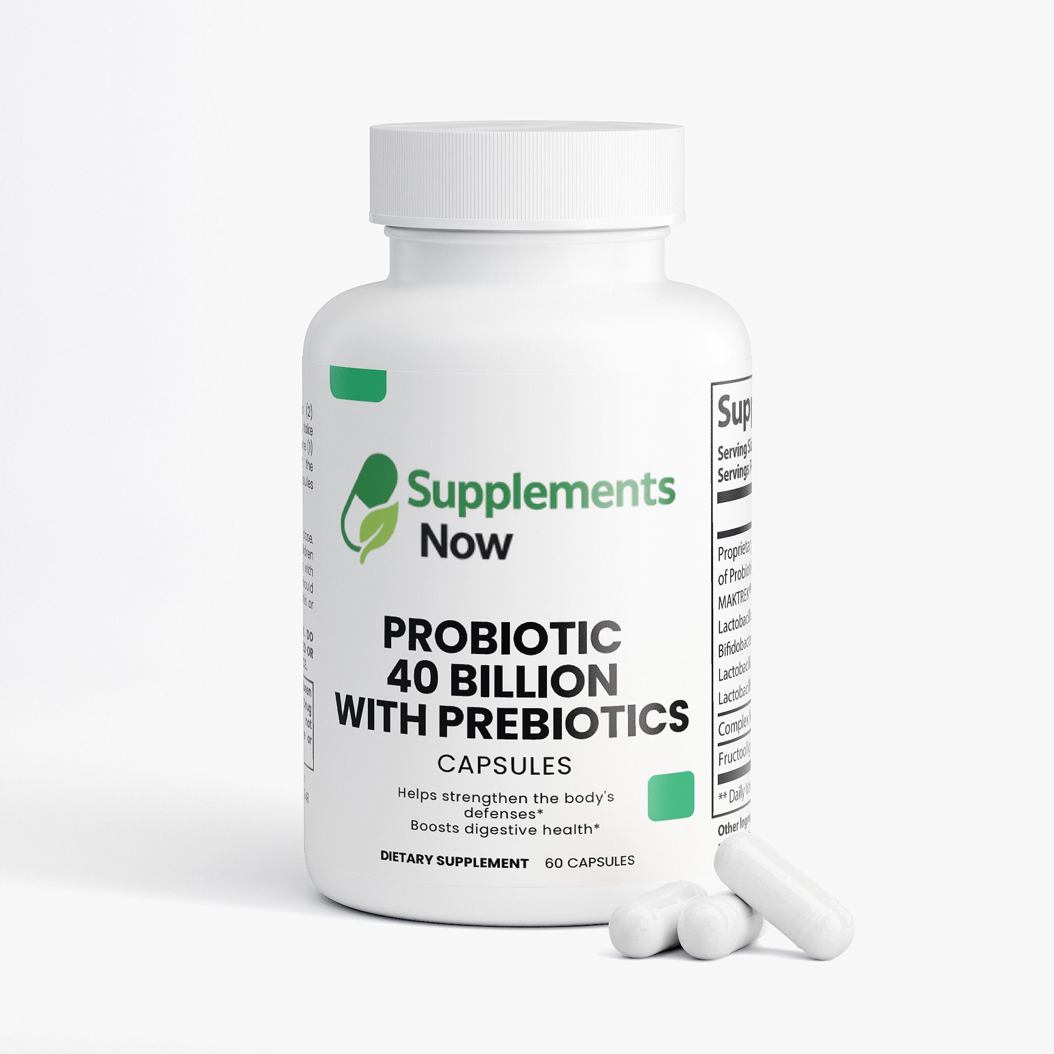 Probiotic 40 Billion with Prebiotics