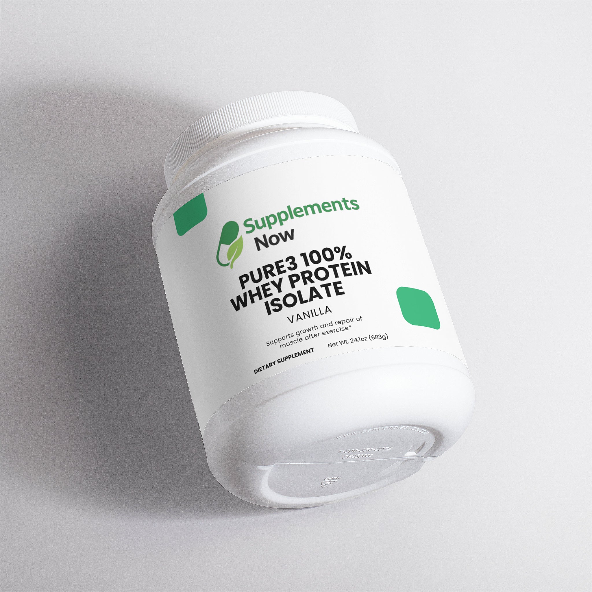 Pure3 100% Whey Protein Isolate (Vanilla)