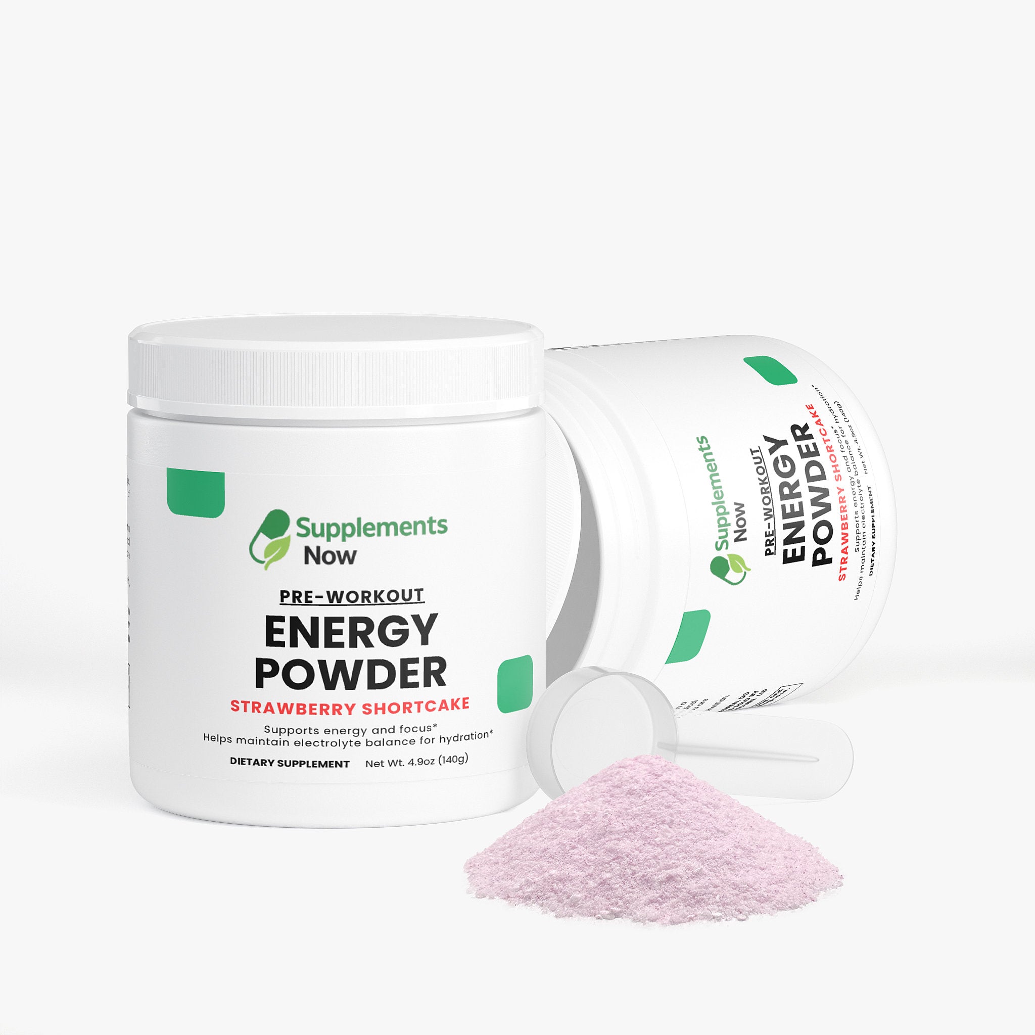 Energy Powder (Strawberry Shortcake)