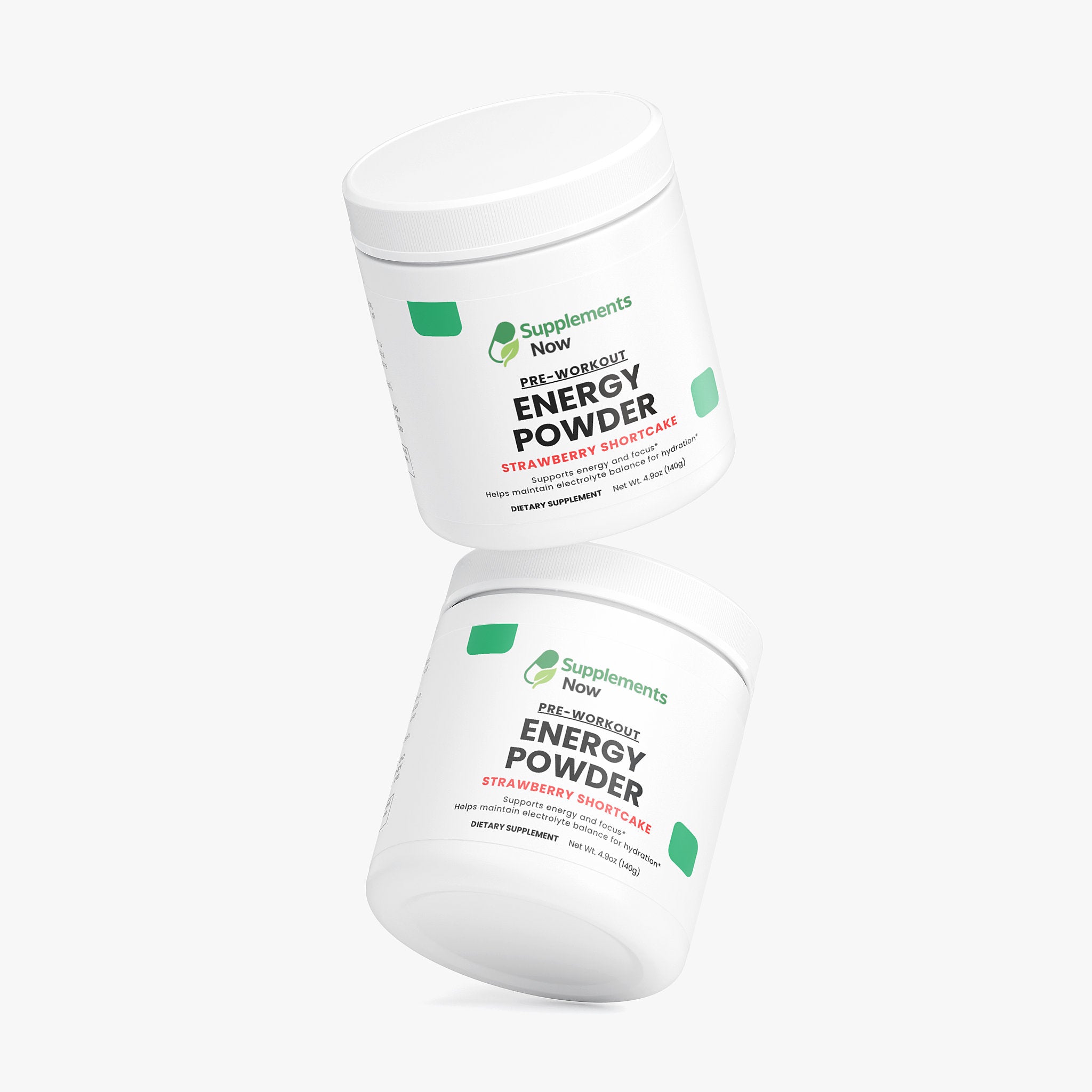 Energy Powder (Strawberry Shortcake)