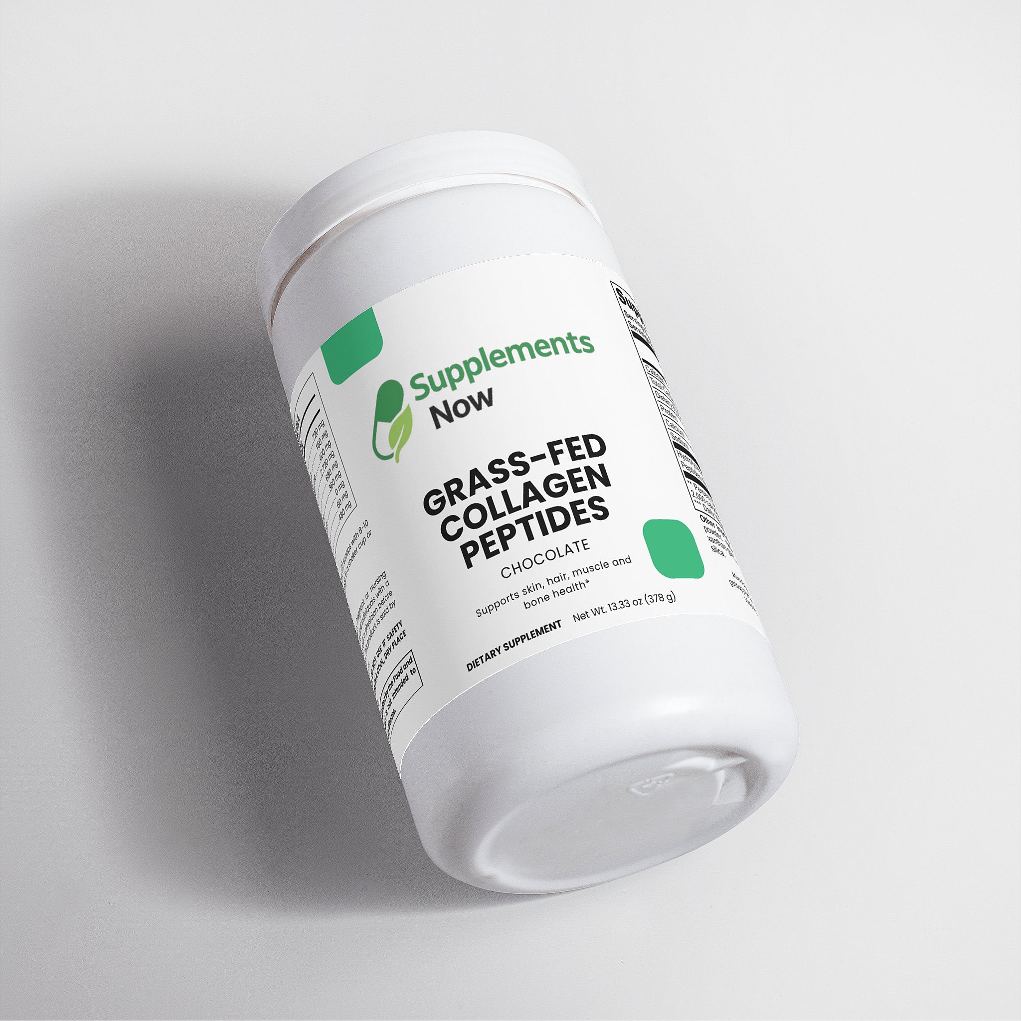 Grass-Fed Collagen Peptides Powder (Chocolate)