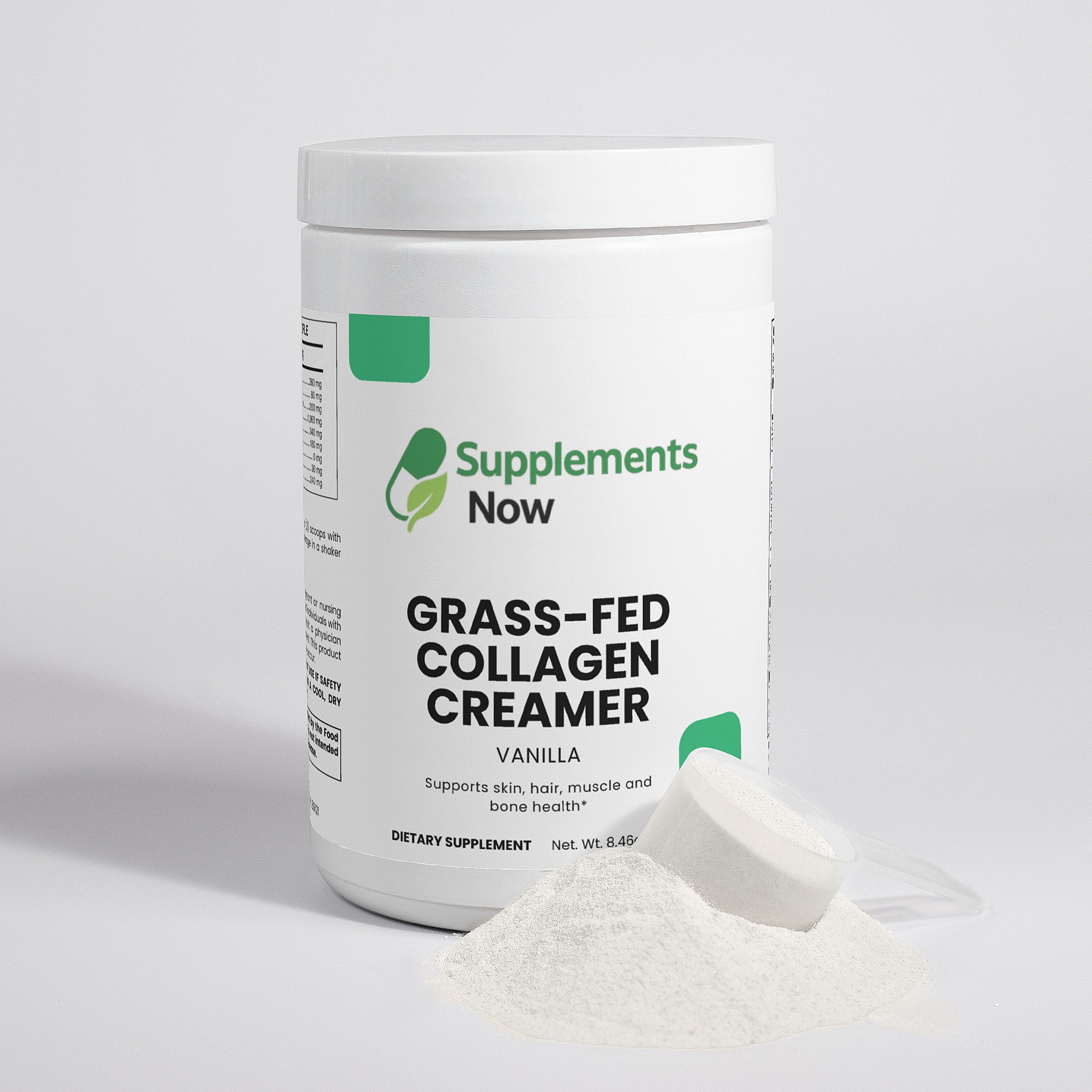 Grass-Fed Collagen Creamer (Vanilla)
