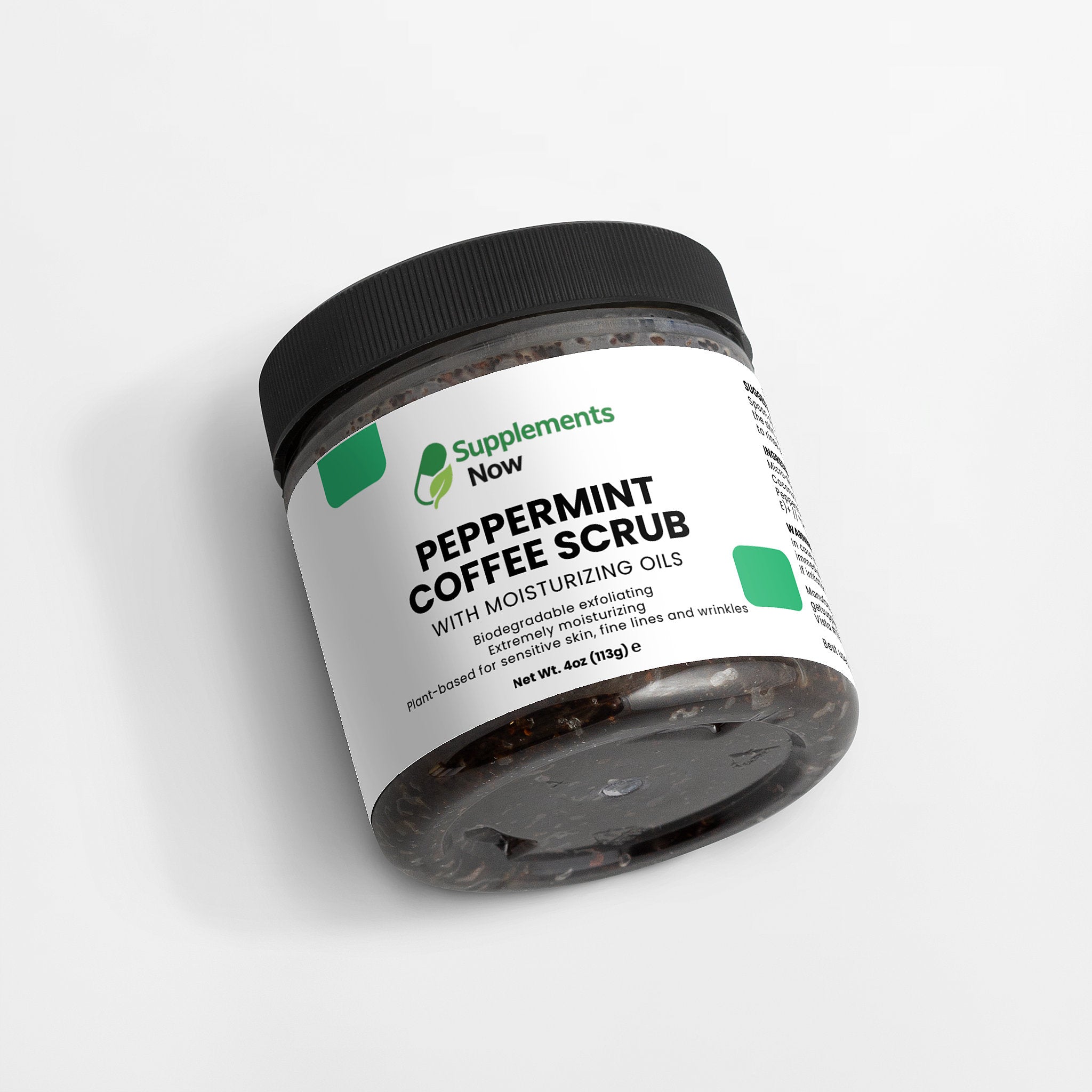 Peppermint Coffee Scrub